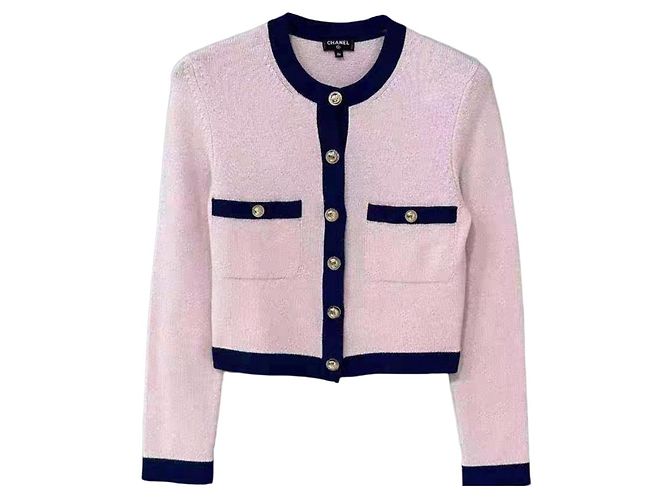 Chanel Kaschmir Strickware Damen Größe 36 Mehrfarben