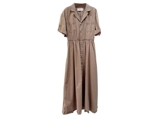 Céline Baumwollkleid Mehrfarbig Größe 38 Mehrfarben