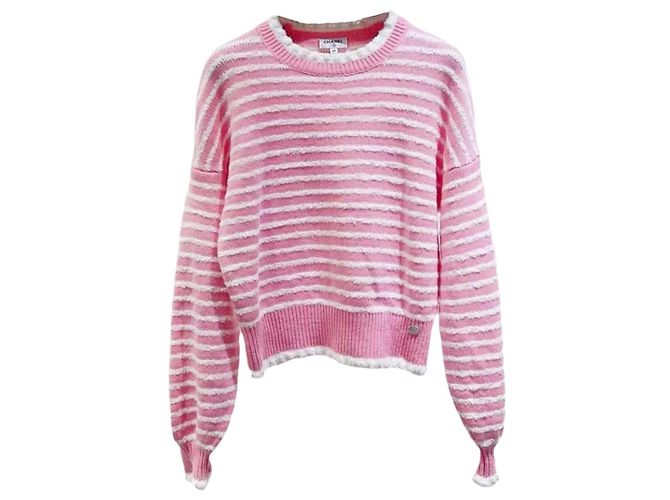 Chanel Prendas de punto de algodón Mujer Talla 38 Multicolor