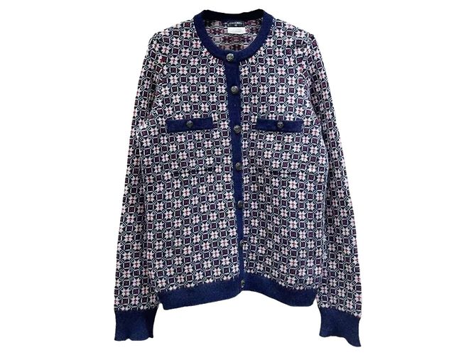 Chanel Strickpullover aus Kaschmir Mehrfarben
