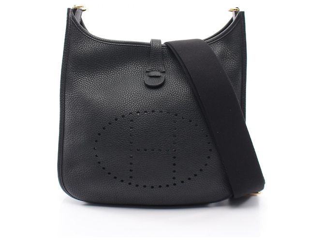 Hermès Borsa a tracolla Hermes Evelyne 3 Trois PM Nero