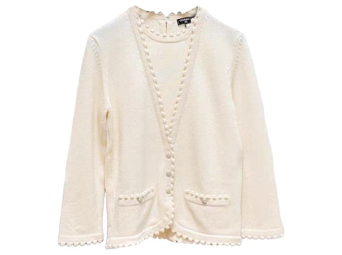 Chanel Strickware aus Kaschmir Damen Größe 36 Mehrfarben