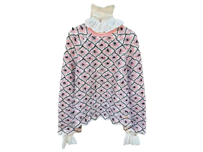 Chanel Strickware aus Wolle Damen Größe 34 Mehrfarben