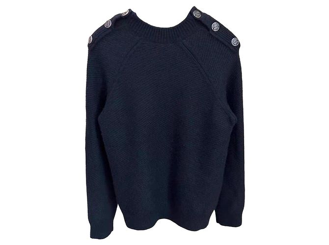 Chanel Strickwaren aus schwarzem Kaschmir