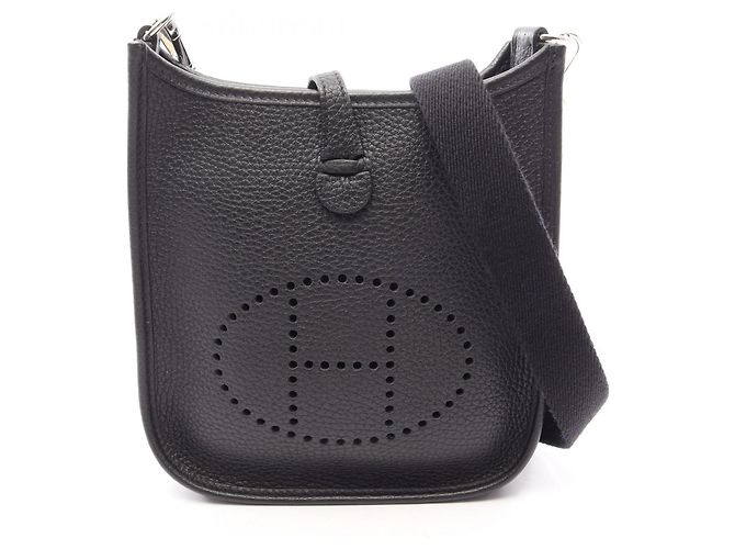 Hermès Hermes Evelyne Amazon TPM Shoulder Bag Black