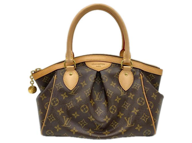 Bolsa Louis Vuitton Monogram Tivoli PM Marrom Bege
