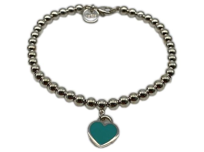 Autre Marque Tiffany & Co. Bracciale Return to Argento Blu