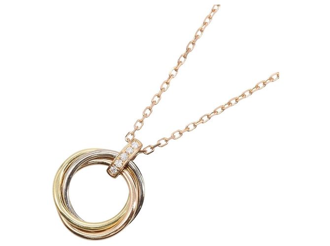 Collar Cartier Trinity Dorado