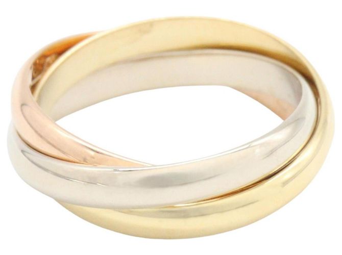Anillo Cartier Trinity Dorado