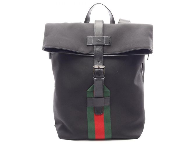 Sac à dos/Sac à main Gucci Sherry Line Noir Multicolore
