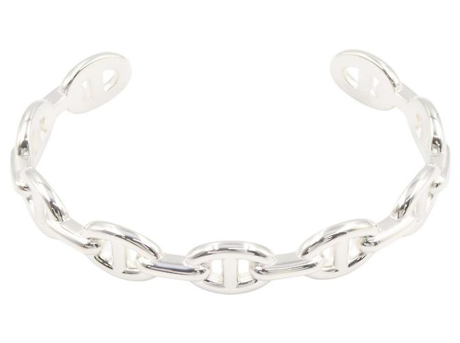 Hermès Bracciale Hermes Chaine d'Ancre Enchainee Argento