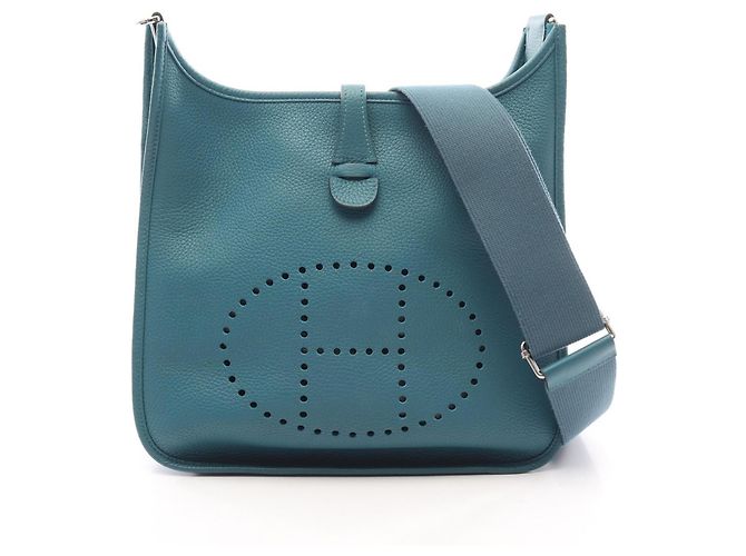 Hermès Bolsa de ombro Hermes Evelyne 3 Trois PM Verde