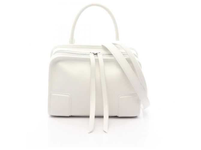 Bolsa 2-Way Loewe Amazona 180 Small Branco