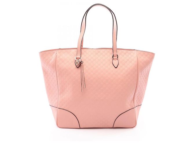 Bolso Tote Gucci Bree Microguccissima Rosa
