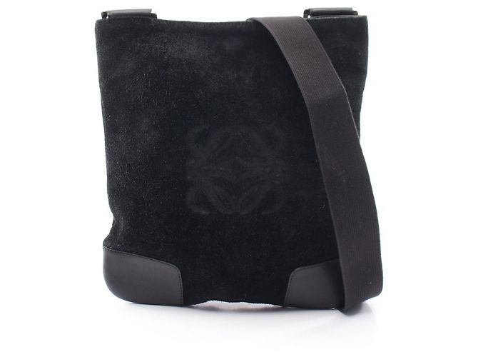 Borsa a tracolla Loewe Anagram Nero