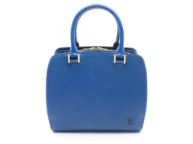 Borsa Louis Vuitton Pont Neuf Blu