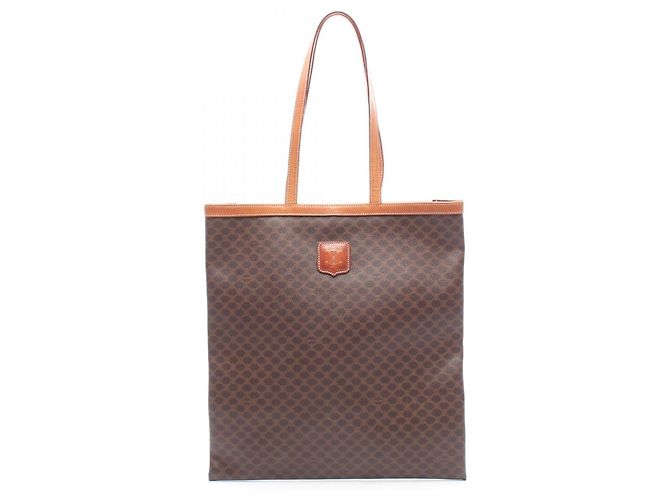 Céline Saco Tote Celine Macadam Marrom