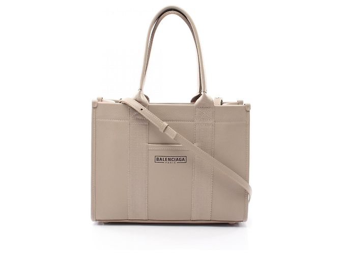 Balenciaga Hardware Tote S Beige