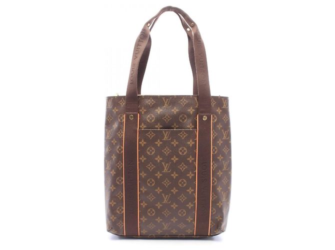 Sac Cabas Bobour Louis Vuitton Marron Monogramme