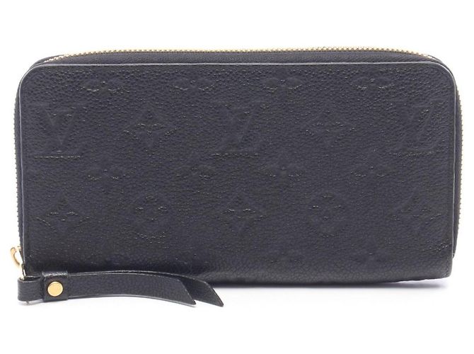 Portafoglio Lungo Louis Vuitton Monogram Empreinte Nero