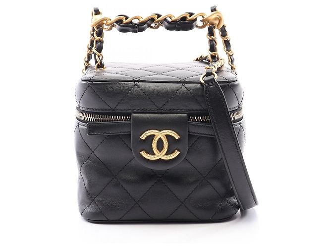 Borsa Vanity Chanel Matelassé Nero