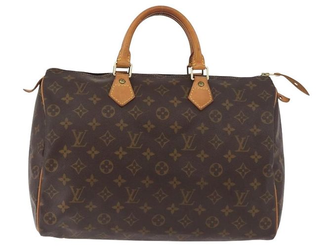 Louis Vuitton Speedy Monogram Canvas 35 Marrom