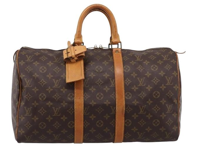 Louis Vuitton Keepall Monogram Canvas 45 Marron