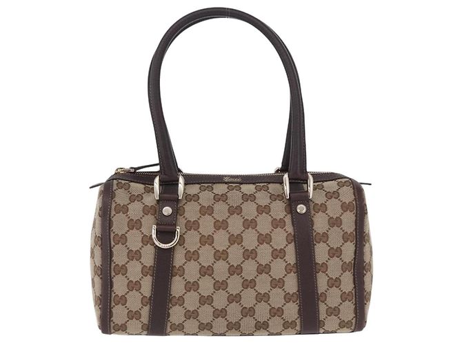 Gucci Abbey Boston Canvas Beige
