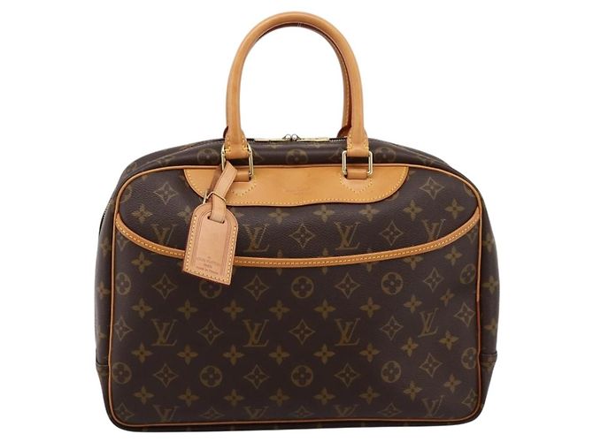 Louis Vuitton Deauville Monogram Canvas Mini Marron