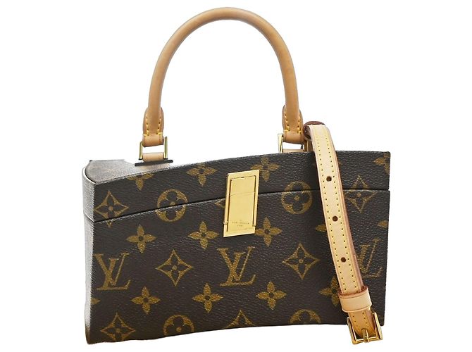Louis Vuitton Frank Gehry Twisted Box Monogram Canvas Marrom