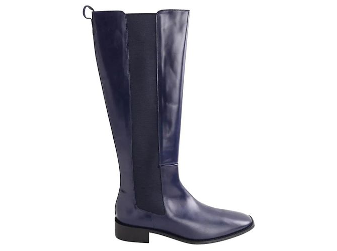 Lk Bennett Zara Boots navy blue boots