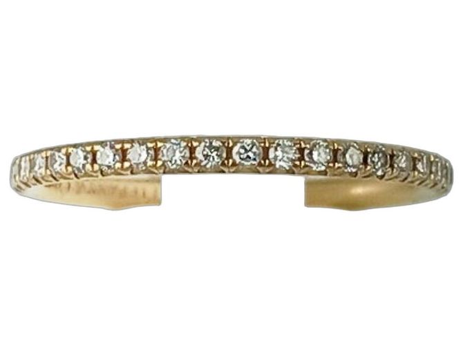 Autre Marque Bague alliance éternelle Tiffany & Co. Metro Doré