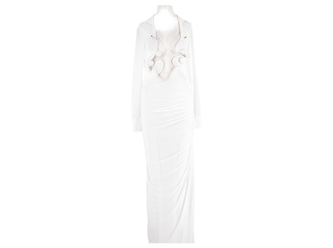 Autre Marque CHRISTOPHER ESBER Weißes langes Kleid
