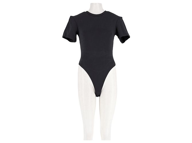 Autre Marque Top de algodón negro WARDROBE. NYC x H&M