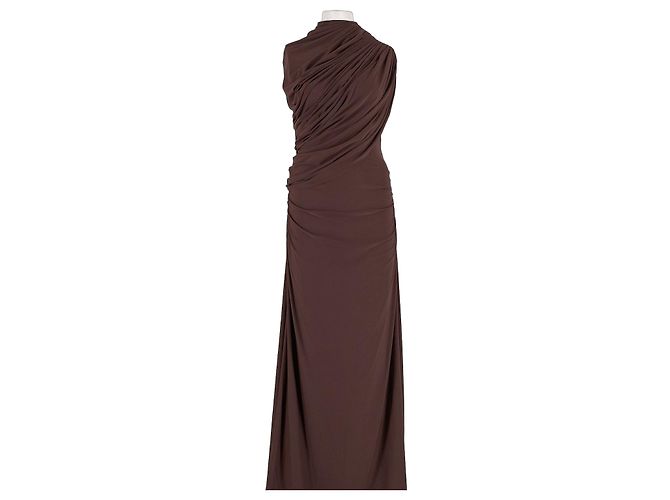 Autre Marque DEME Maxikleid braun