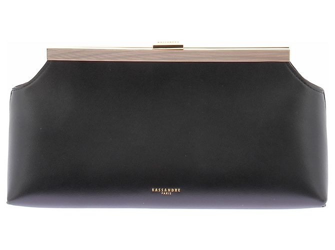 Autre Marque Borsa a tracolla in pelle "EILEEN" Nero