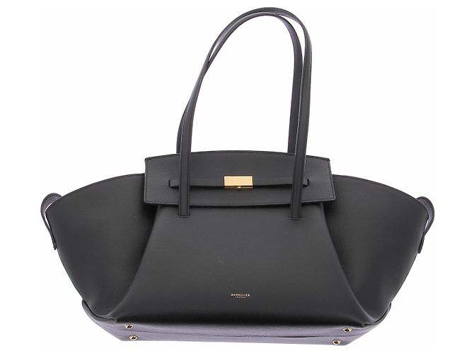 Autre Marque Borsa DEMELLIER The Brooklyn in pelle nera Nero
