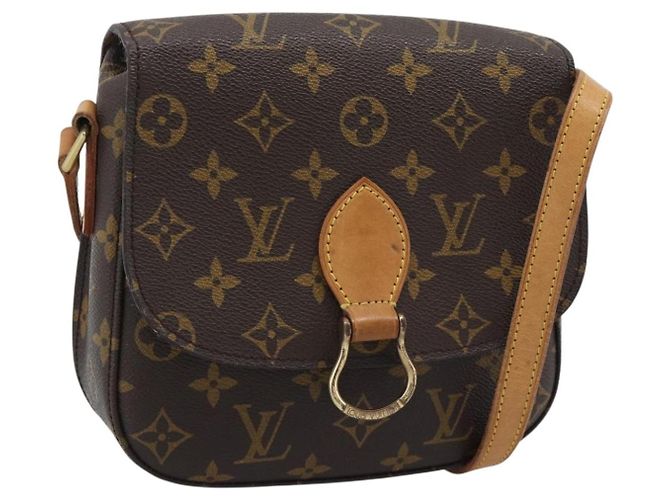 LOUIS VUITTON Monogram Saint Cloud MM Shoulder Bag M51243 LV