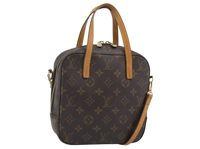 LOUIS VUITTON Monogram Spontini Hand Bag M47500 LV