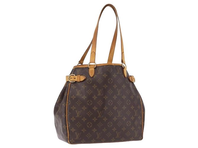 LOUIS VUITTON Monogram Batignolles Vertical Tote Bag M51153 LV