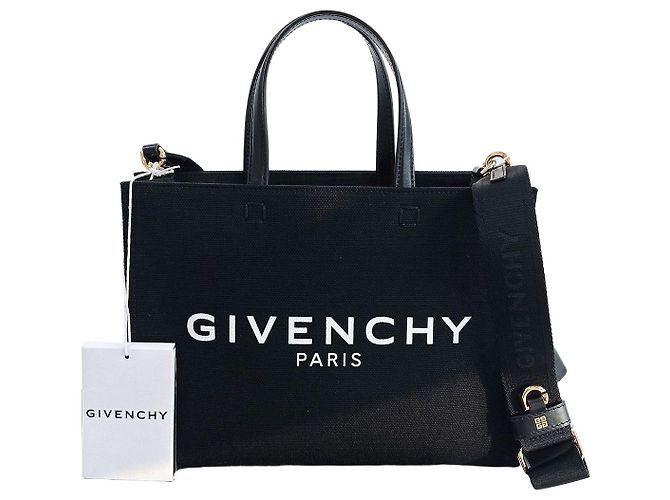 Givenchy Tote Canvas Small Tote Bag Black
