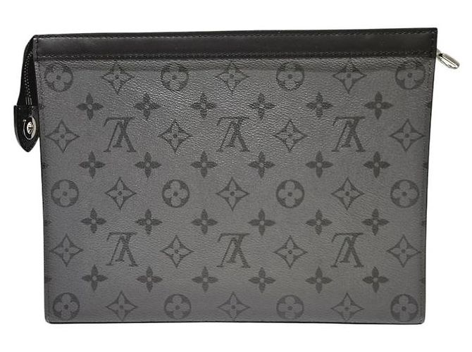 Louis Vuitton Borsa a Pochette Voyage Eclipse Reverse Pushette Nero