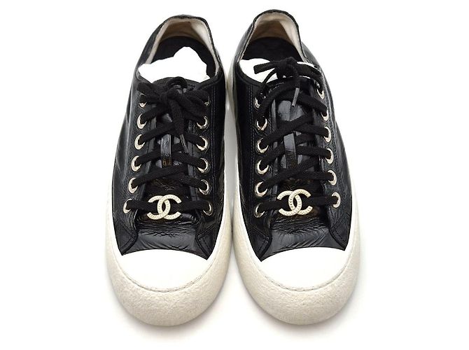 Chanel Sneakers Black Year Condition Noir