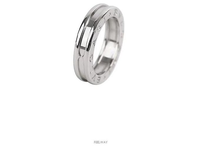 Bulgari B.zero1 Ring 18K Weißgold Größe 48