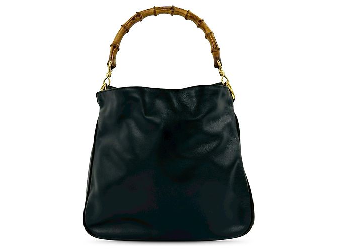 Borsa Gucci Black Bamboo Nero