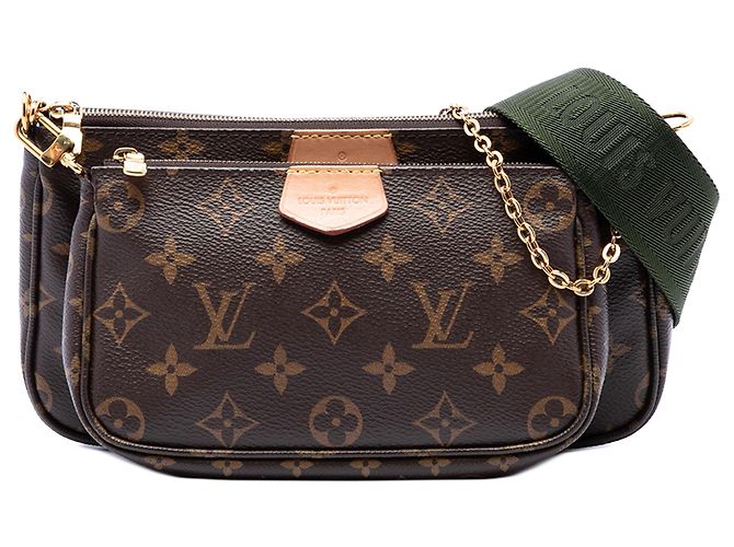 Louis Vuitton Brown Monogram Multi Pochette Accessoires Marrom