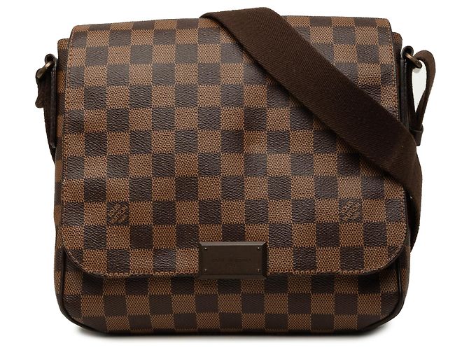 Louis Vuitton Brown Damier Ebene District PM Marron