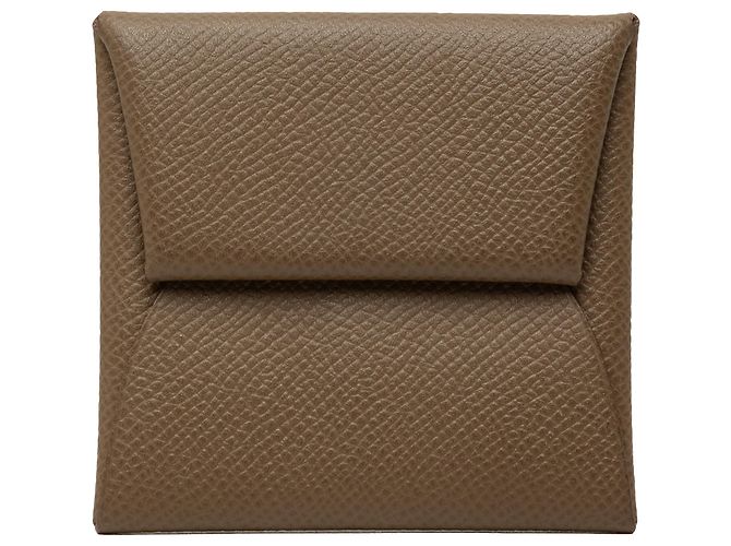 Hermès Brown Epsom Bastia Change Purse