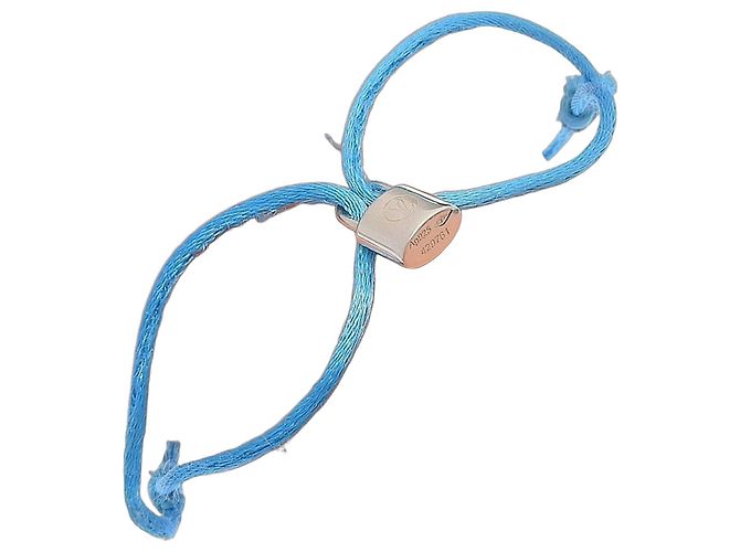 Pulseira Louis Vuitton Brassle Lockit Cadena Azul
