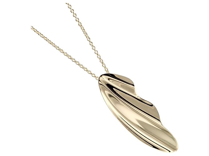 Autre Marque Collier Tiffany & Co. High Tide en or jaune 18K Doré